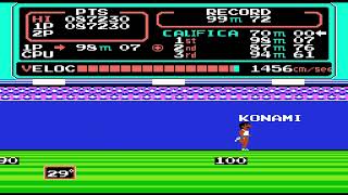 Track and Field nes gameplay
