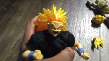 Dragon ball daima Ssj4 transformation stop motion