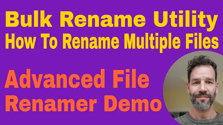 Bulk Rename Utility · Advanced File Renamer · Batch Rename Files