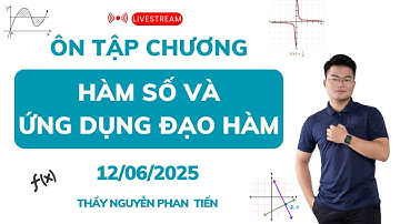 TOÁN 12 - ÔN TẬP CHƯƠNG 1: HÀM SỐ VÀ ỨNG DỤNG ĐẠO HÀM (Buổi 1) || Thầy Nguyễn Phan Tiến