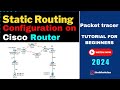 How to configuration Static Routing | CCNA | Packet tracer tutorial Hindi