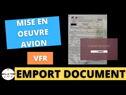 Vidéo: Quels documents sont requis pour être dans l'avion?
