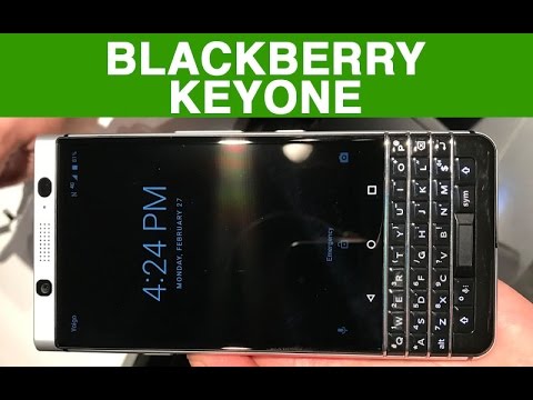 BLACKBERRY KEYONE : prise en main (Hands On) - MWC 2017