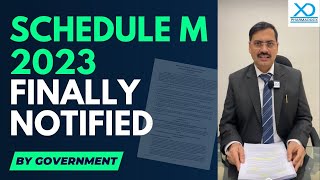 Schedule M 2023 for Pharma Factories Notified by Government - Pharmadocx Consultants