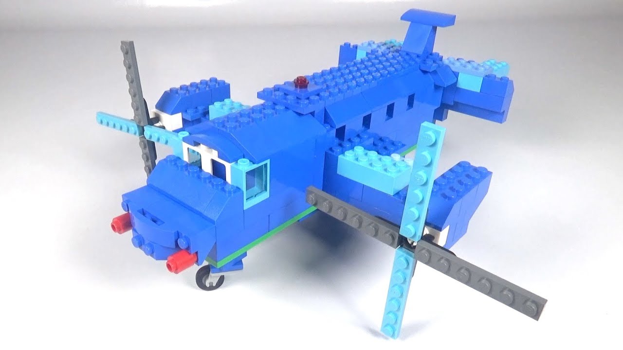 how to build a plane out of legos