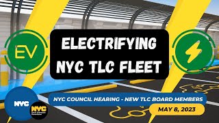 Electrifying the NYC TLC Fleet By 2030?