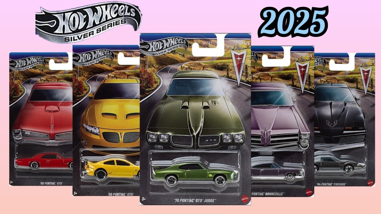 Hot Wheels 2025 Pontiac Set - YouTube