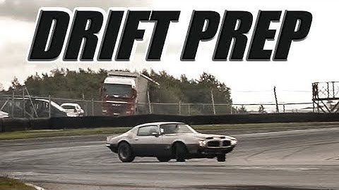 Drift Prepping The Firebird! (How To Get A Muscle Car Sideways)