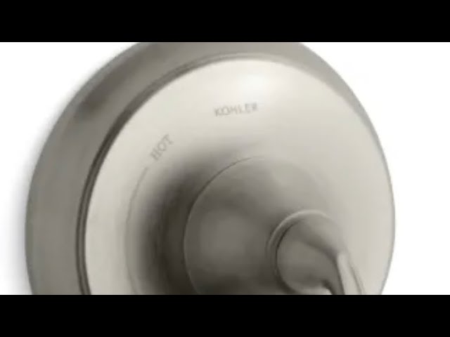 How to get more hot water at a Kohler shower valve - YouTube