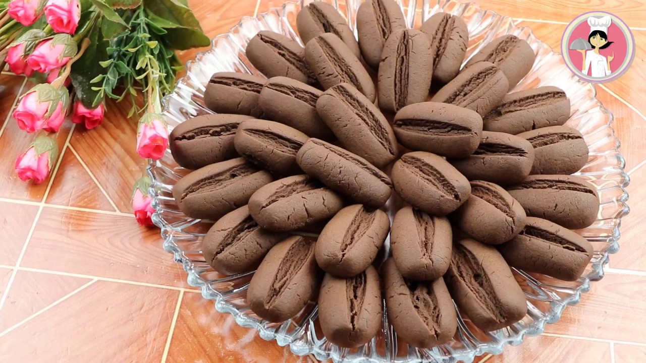 بسكويت حبات القهوة او حلى حبات البن السريعة في دقائق فقط على الطريقة التركية مع رباح محمد