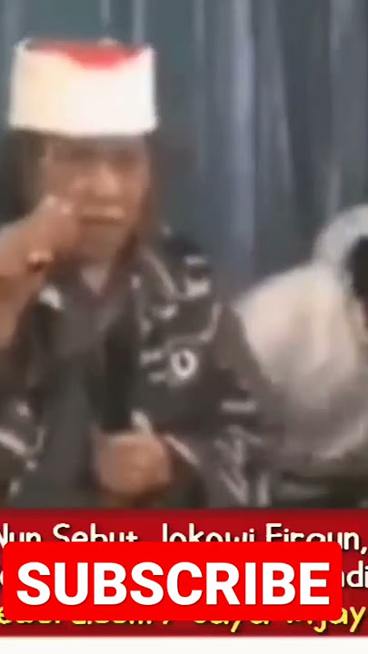 Viral Cak Nun Sebut Jokowi Firaun, Geger seluruh Indonesia #caknun #jokowi #shorts