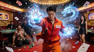 【Full】外賣小哥竟是天龍殿主，釋放天龍真氣鎮壓全場，地下皇帝當場下跪求饒！！#短劇 #逆襲 #爽劇 screenshot 1