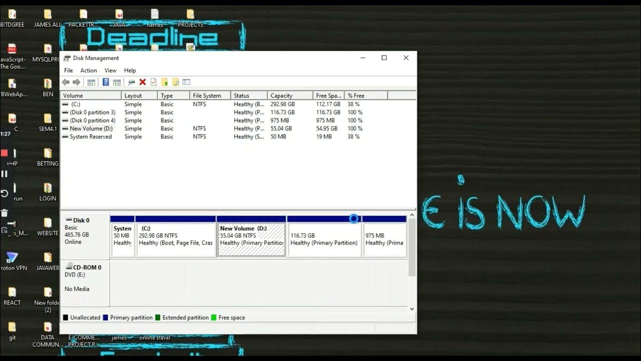 how-to-delete-disk-partition-youtube
