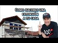 Extensión de una casa