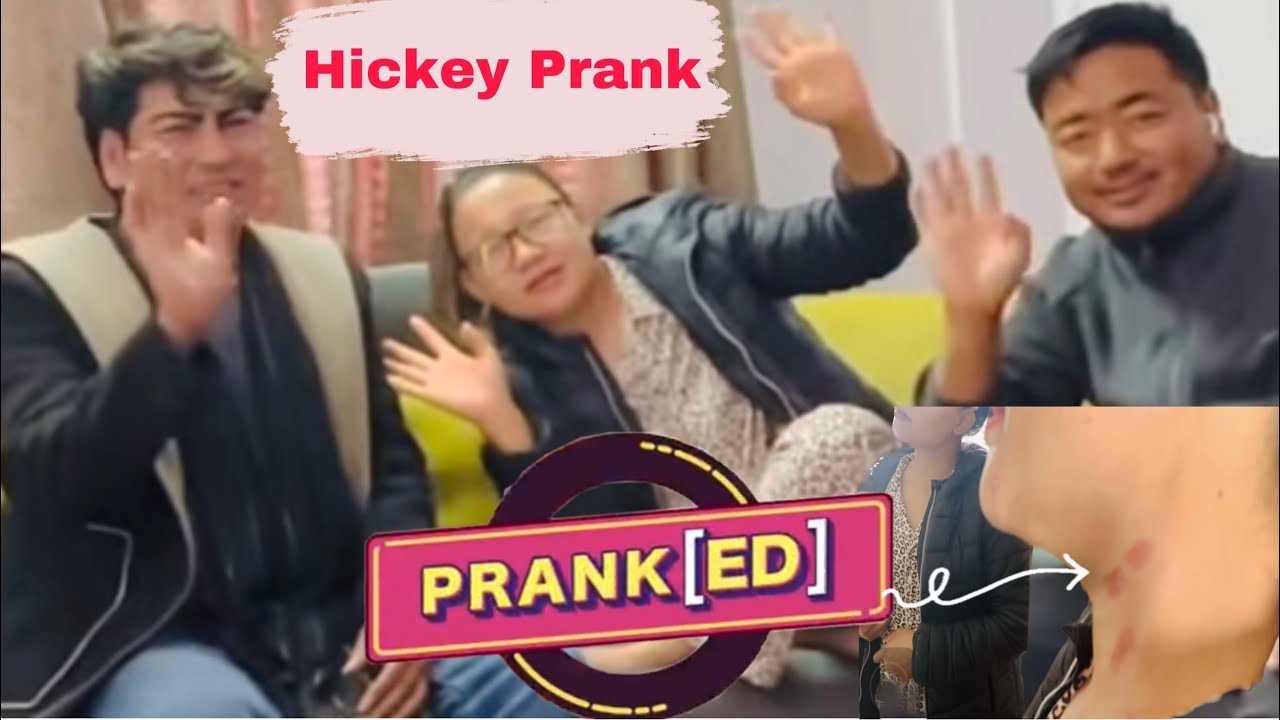 पाहुना दाज्युलाई Prank बाट स्वागत गर्दै🥲, love bites, Hickey Prank. Sarai Sojo Daju ❤️