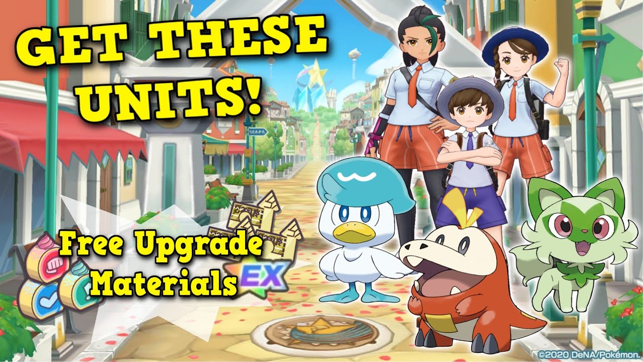 F2P Paldea UNITS! But are they good? | Pokemon Masters EX