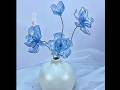 Make crystal flowers  with plastic bottles viral youtubeshorts lifehacks artrickyshorts