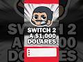 Nintendo Switch 2 se vende en $1000 Dólares 🤕 #nintendo #ebay #nintendoswitch2