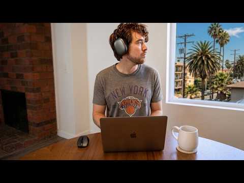 the problem with my *perfect life* remote working from LA