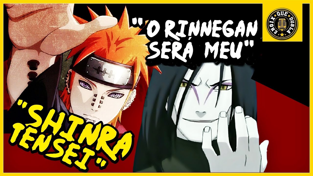 PAIN Vs OROCHIMARU Naruto Shippuden Dublado(Fã) Recrutamento Da