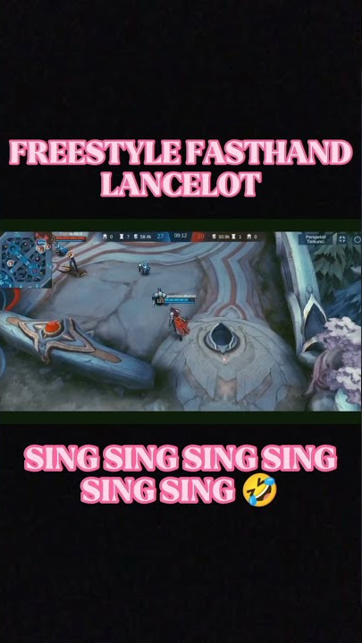 Lancelot freestyle singsing #shorts #mobilelegends #mlbb #fyp #singsingsing #lancelot #industrybaby