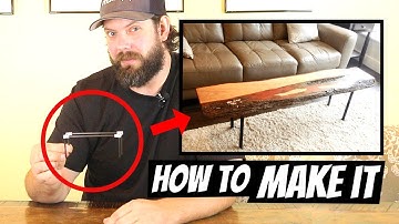 Live Edge DIY Coffee Table | How To Make It - 002