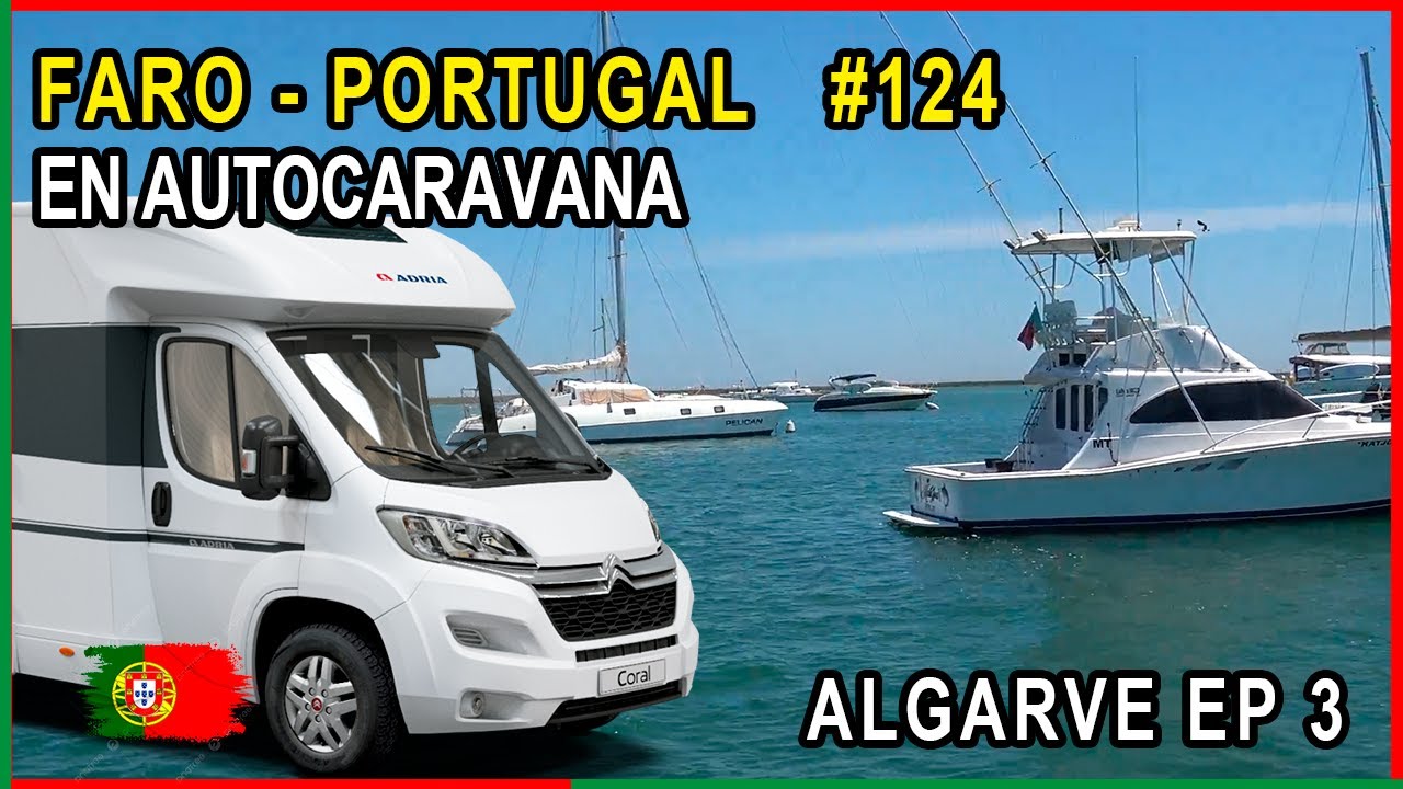 El Truco de 3,90€ para Visitar FARO y el Área de Autocaravanas BARATA del Algarve (13€)