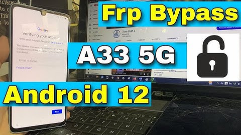 Unlock/Bypass FRP Google Account Samsung Galaxy A33 5G FRP | A33| A53| A73 Free Tool - One Click