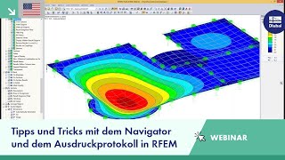 [EN] Webinar: Tipps und Tricks mit dem Navigator und dem Ausdruckprotokoll in RFEM