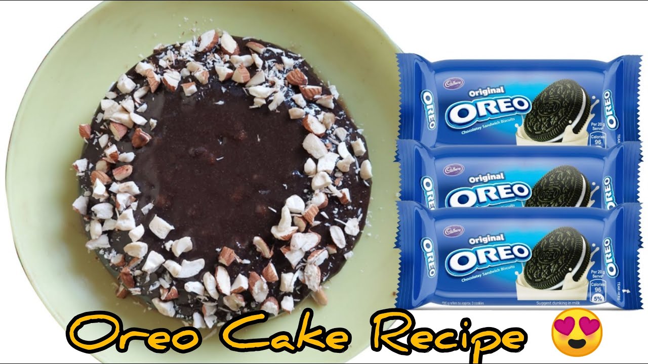 Oreo Cake recipeOreo Cake in pressure cookerChocolate Oreo CakeOreo
