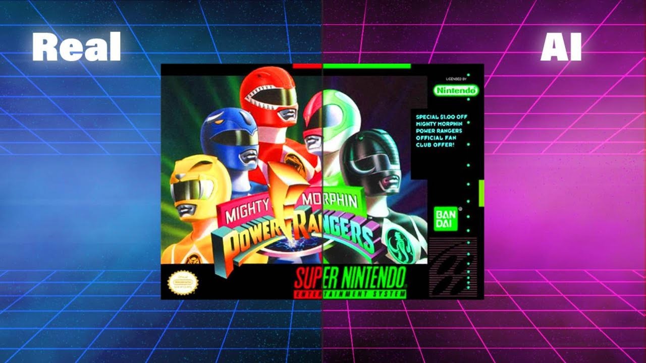 Charater Select, but it's continued by AI【Mighty Morphing Power Rangers ...