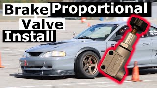 Rear Brake Boost: Installing a Proportional Valve on Mustang