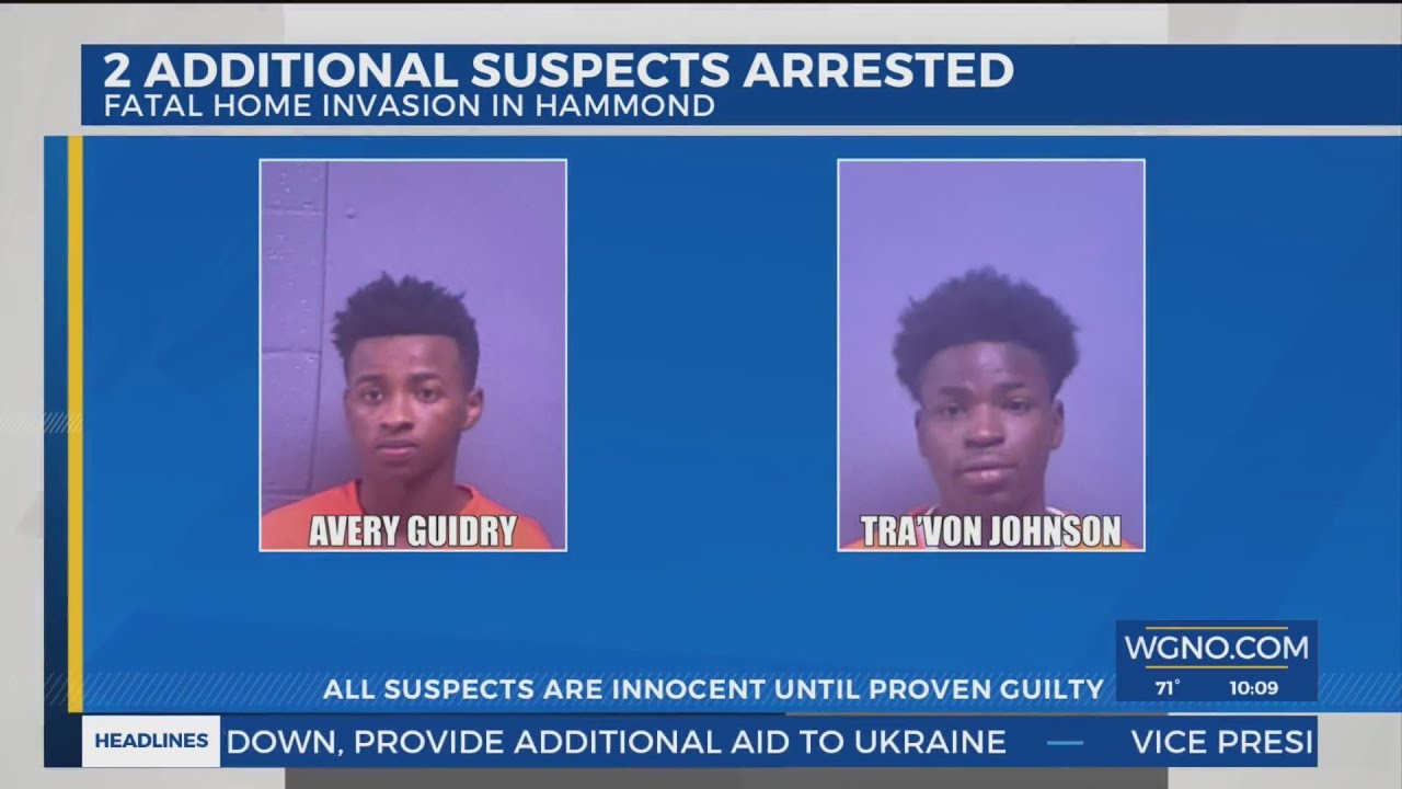 Two more arrests made in deadly Hammond home invasion - YouTube