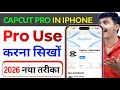 Capcut pro in ios 😱 How to Use Capcut pro in iphone | Free Trial Export Problem | Capcut Iphone