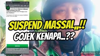 Suspend massal, gojek kenapa? apakah error sistem? atau apa?