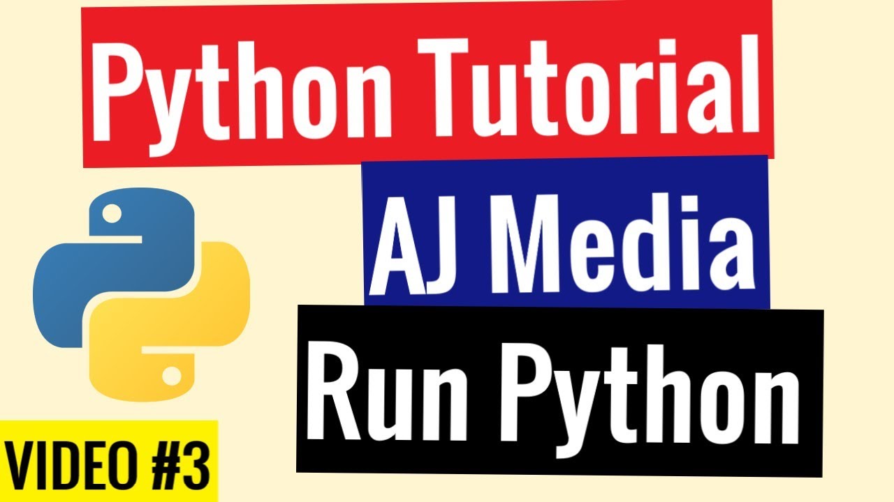 #3 Different Ways to Run Python - YouTube