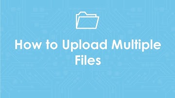 How to Upload Multiple Files Demo