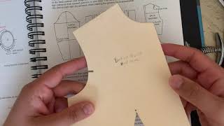 Tracing Half-Scale Sloper Set Part 1