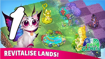 Merge Cats : Land of Adventures Gameplay Walkthrough #1 (Android, IOS)