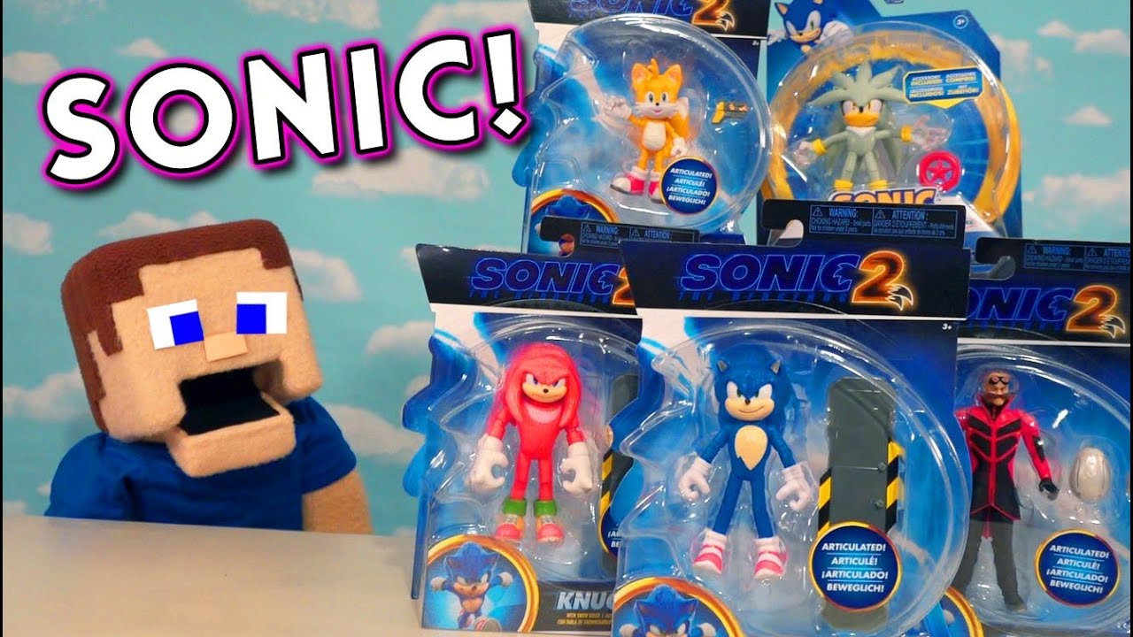  Sonic The Hedgehog 2 The Movie Plush Figure Collection