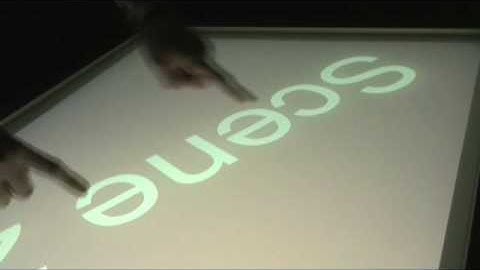 MT4j - Open Source Java Multitouch Framework - Example "Scenes"