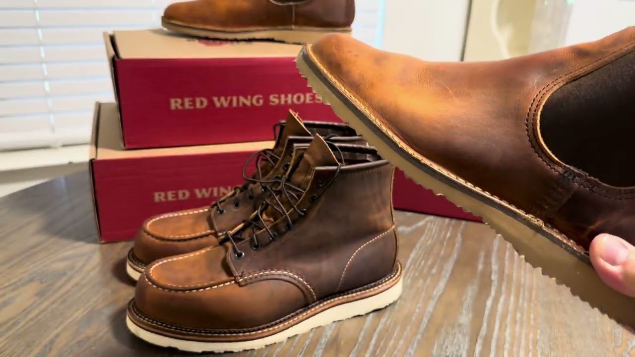 Redwing Heritage Boot's Unboxing - YouTube