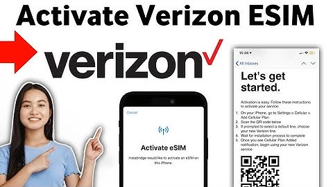 How To Activate Verizon ESIM 2025