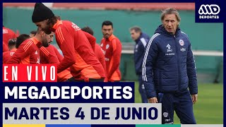 EN VIVO | Megadeportes: La Selección Chilena entrena de cara a la Copa América | Martes 4 de junio