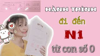 HÀNH TRÌNH ĐI ĐẾN N1 TỪ CON SỐ 0 (Phần 1) | Phương pháp học   Các loại sách mình đã dùng
