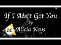 If I Ain&#39;t Got You - Alicia Keys : Fly Covers