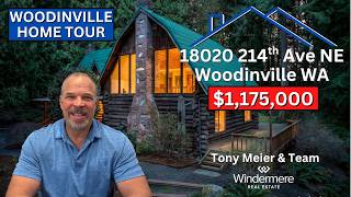 18020 214th Ave NE, Woodinville - Handcrafted Log Home on 3.71 Acres, Updated Kitchen & Baths No HOA