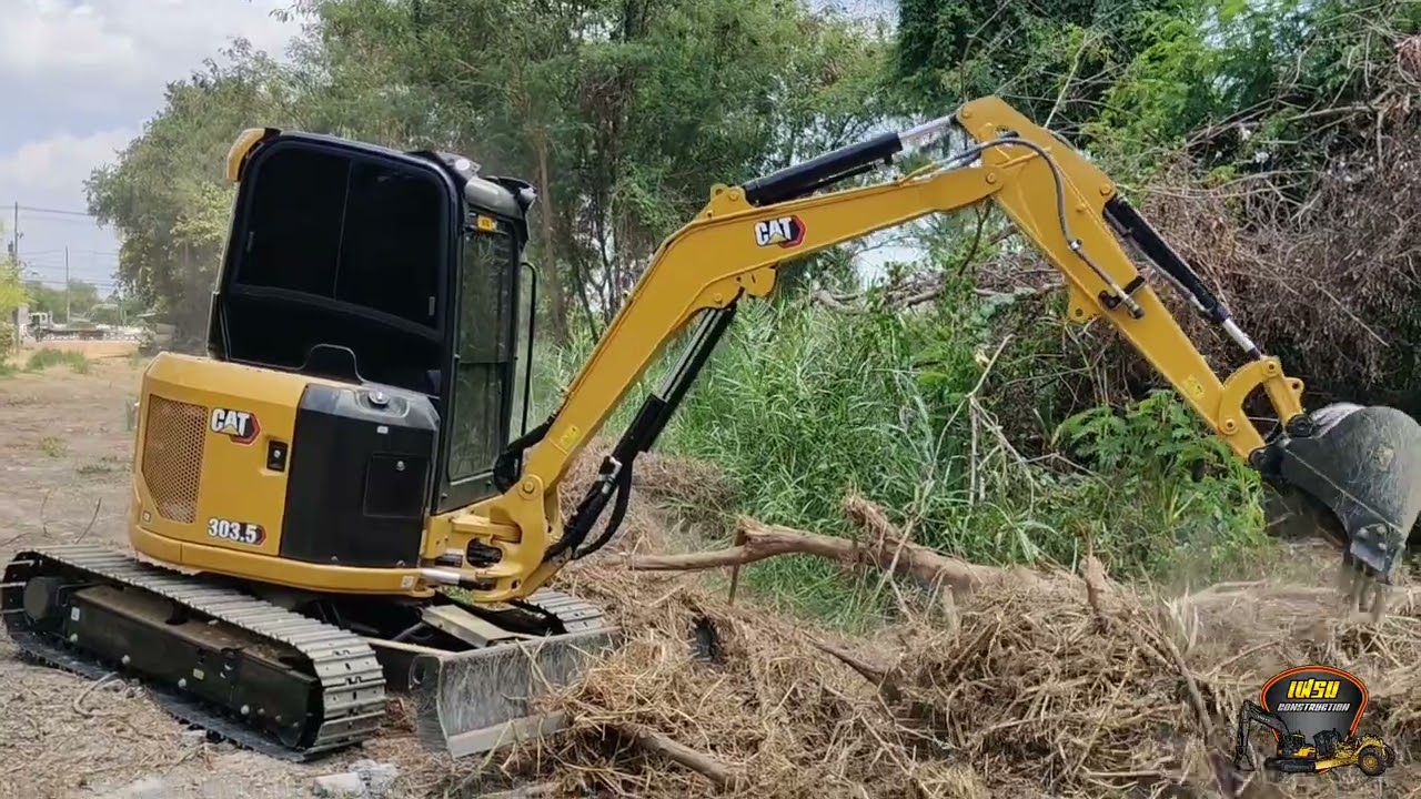 CAT 303.5 CR ใหม่ล่าสุด ส่งมอบวันแรกลุยงานทำเงินทันที