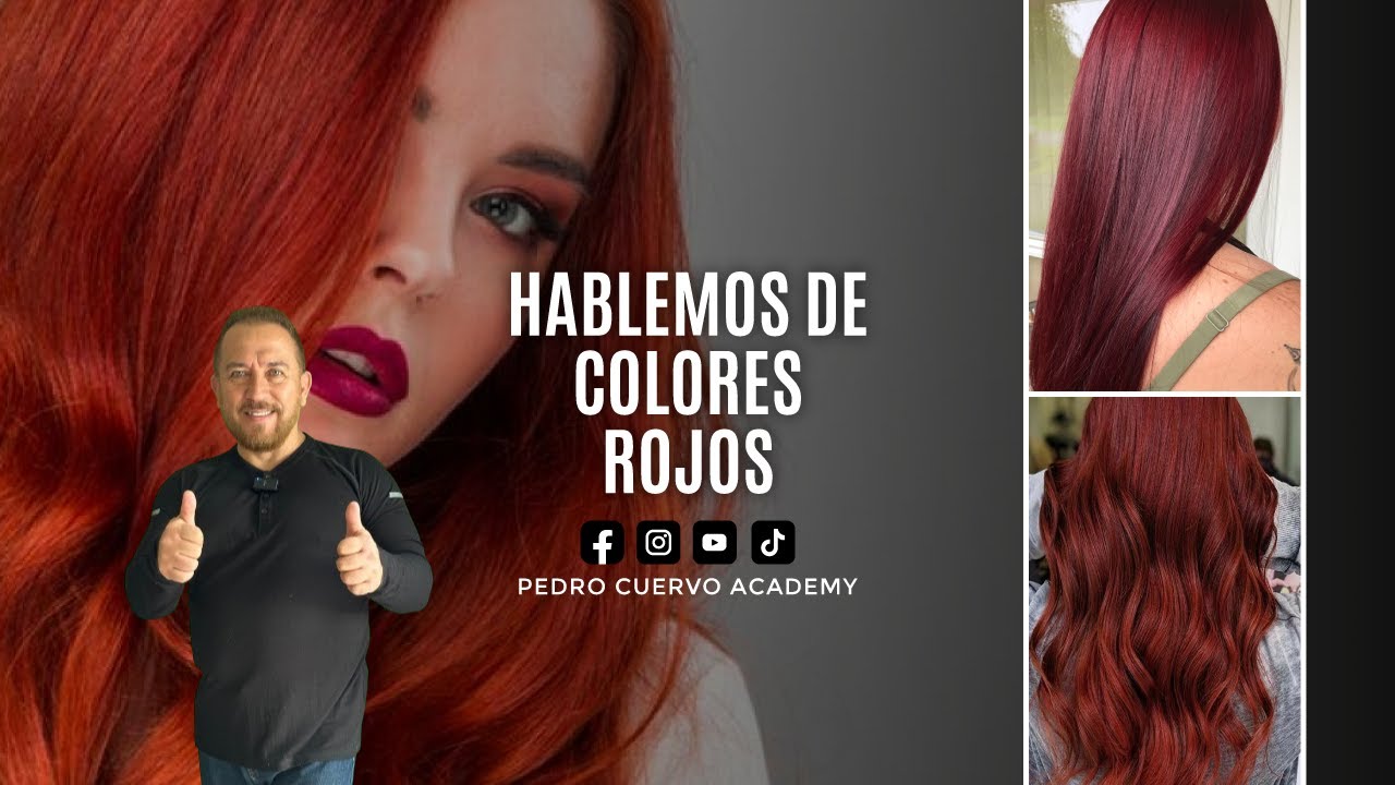 #colorimetría Hablemos de colores rojos