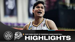 RANS Simba Bogor VS Tangerang Hawks Basketball | Game Highlights IBL Gopay 2026
